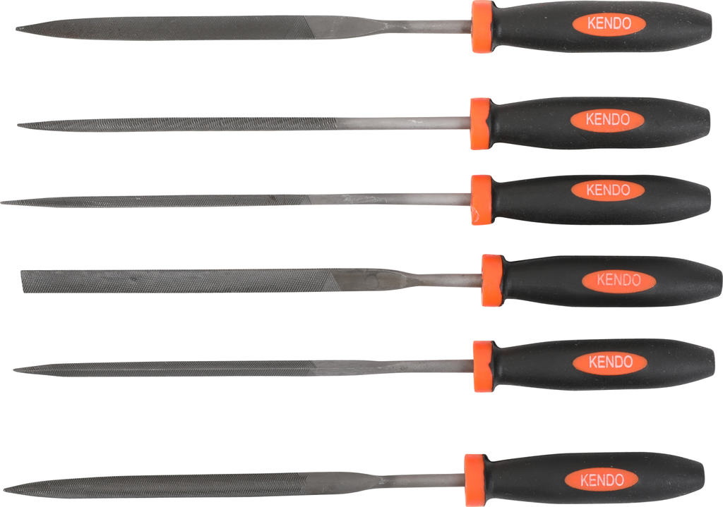 Jeu de 6 limes de préciscion