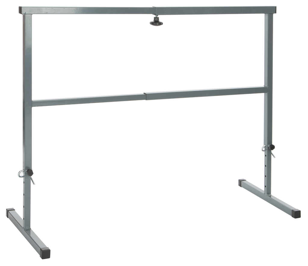 Adjustable metal trestle