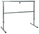 Adjustable metal trestle