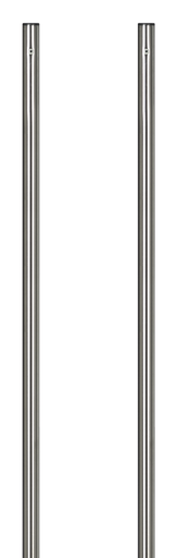 Piquet de support inox