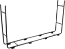 Adjustable log rack black