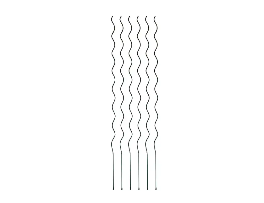 Support de plantes en spirale