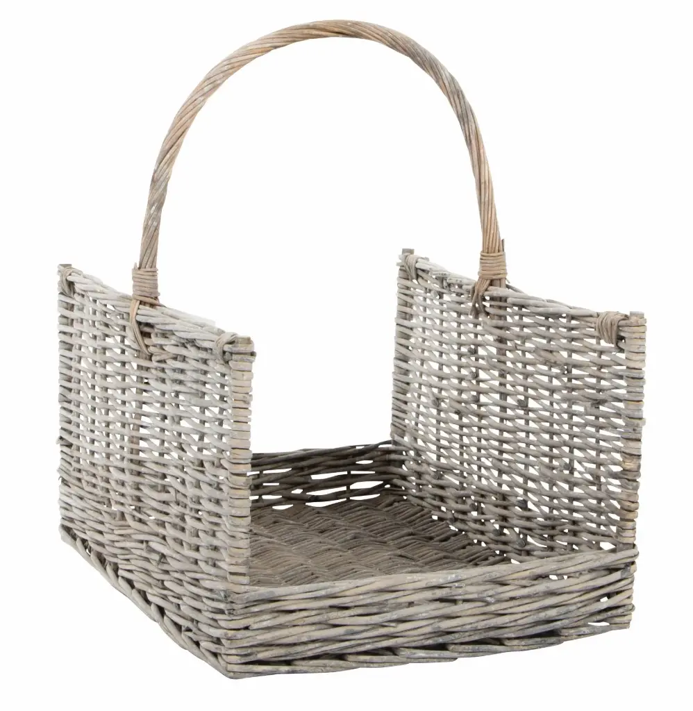 Panier rotin rectangle