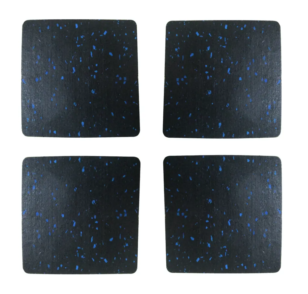 Shock absorbing square pads 4 pieces