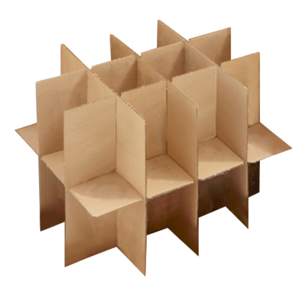 Divider for glasses