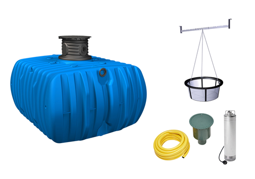 Confort flat garden tank 