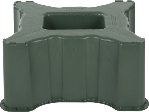 [PQ301] Square Rain Barrel Stand - green 