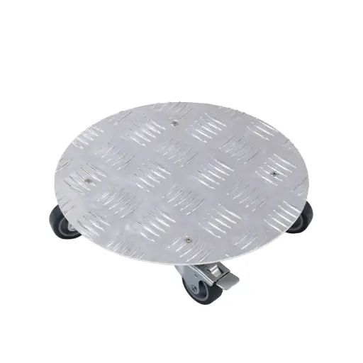 [R072R] Plantenroller aluminium 