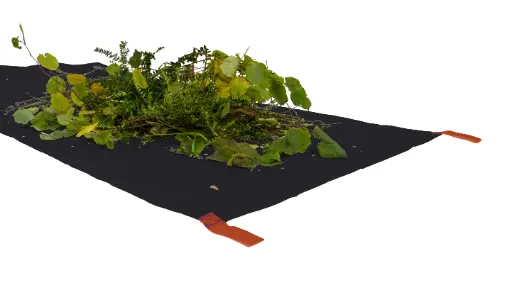 Garden waste tarpaulin 110g/m² 