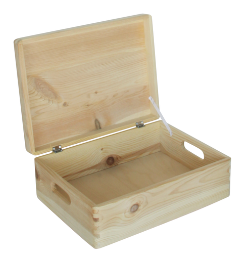 Storage box with lid