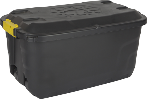 Plastic storage case with Wheels 