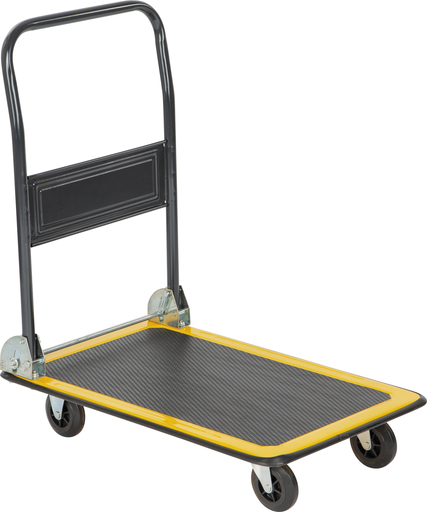 [TP217] Plateauwagen staal 150kg 